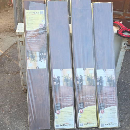 Trafficmaster glueless hickory - trafficmaster,