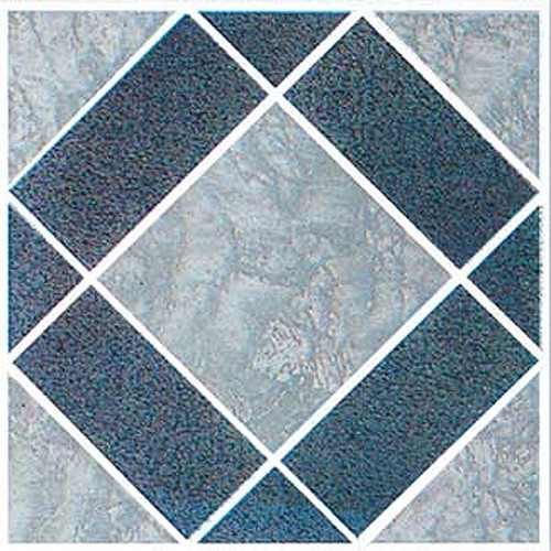 Gray vinyl floor - tile, pcs