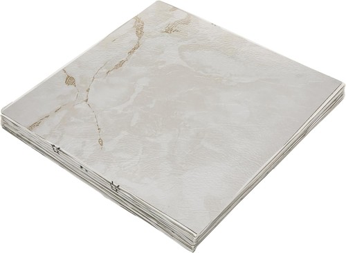 Classic white grey veins peel - grey,