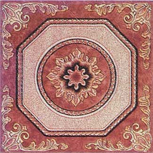 Plum vinyl floor tile - plum,